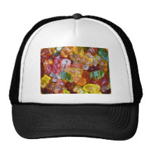 Gummy Bears Background Mesh Hats