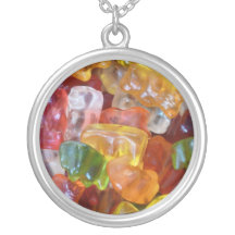 Gummy Bears Background Necklace
