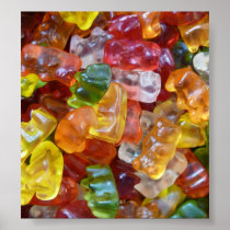Gummy Bears Background Posters