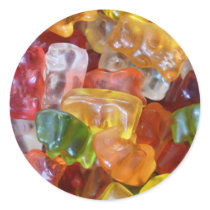 Gummy Bears Background Sticker