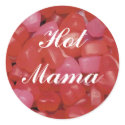 Gummy Heart Hot Mama Sticker