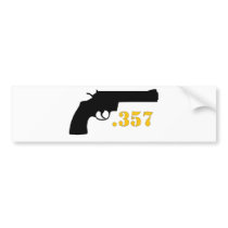 **GUN .357** bumper stickers