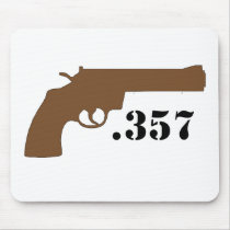**GUN .357** MOUSE PADS