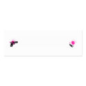 Gun and Bullet Profile Card - ADD TEXT! business cards by tarilynquinn Gun and Bullet Profile Card - ADD TEXT! business cards