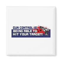 Gun-Control - Customized magnets by humorous Gun-Control - Customized magnets