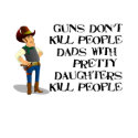 Gun Control Debate Cowboy Apron apron