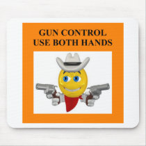 gun control joke mousepads