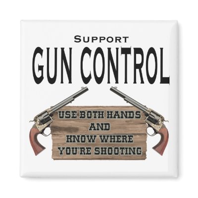 Gun Control Magnet #1 by mikek92349