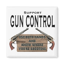 Gun Control Magnet #1