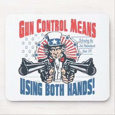 gun control is using both hands 