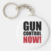 Gun control now keychain
