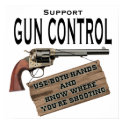 Gun Control Poster posters