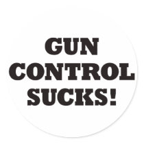 Gun Control Sucks stickers by visualnewbie Gun Control Sucks stickers