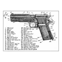 Gun Diagram posters
