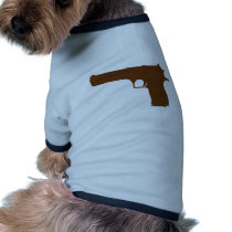 Gun pet clothing