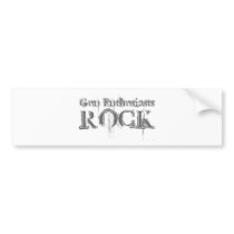 Gun Enthusiasts Rock bumper stickers by busybrain Gun Enthusiasts Rock bumper stickers