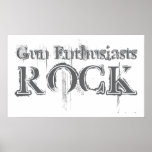 Gun Enthusiasts Rock Poster