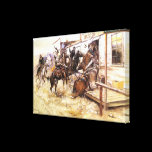Gun Fight canvas prints