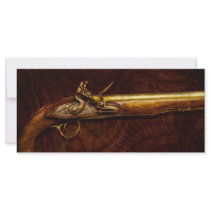 Gun - Flintlock Pistol Custom Rack Card