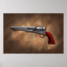 Gun - Model 1860 Army Revolver Posters