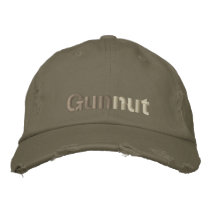 Gun Nut embroidered hats by Libertymaniacs Gun Nut embroidered hats