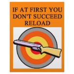 gun owner joke letterhead design