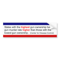 Gun ownership bumper sticker