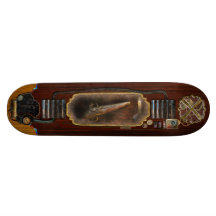 Gun - Pistol - Romance of pirateering Skateboard