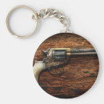 Gun- Police - True Grit Keychains