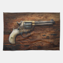Gun- Police - True Grit Towels