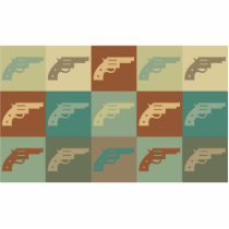 Gun Pop Art photo sculptures