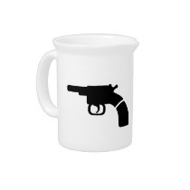 Gun revolver pitchers
