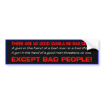 Gun Rights Bumper Sticker