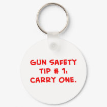 gun safety tip #1 keychains by rexfmay gun safety tip #1 keychains