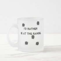 Gun Target Shooting Range mugs