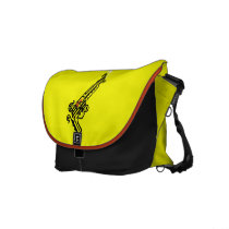 Gun Tattoo Messenger Bag messenger bags