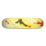 Gun Tattoo Skateboard Pro skateboards