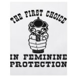 Gun The First Choice In Feminine Protection flyers