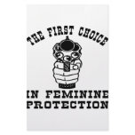 Gun The First Choice In Feminine Protection Personalized Stationery