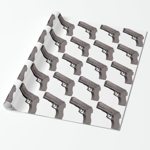 Gun Wrapping Paper Zazzle