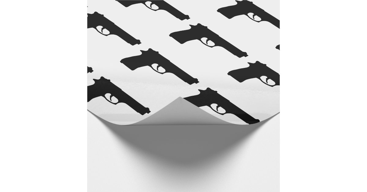 Gun Wrapping Paper Zazzle