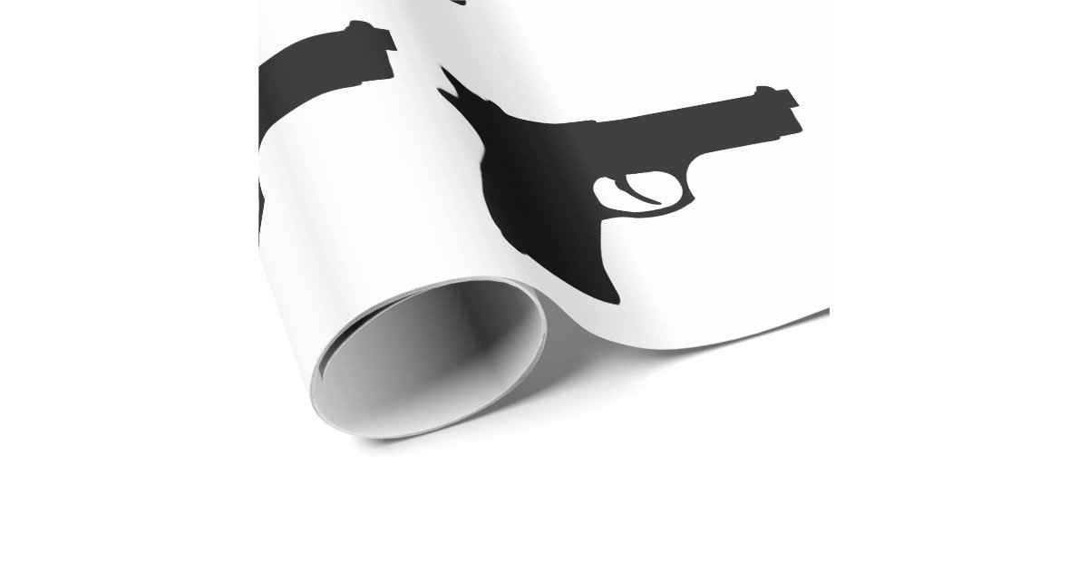 Gun Wrapping Paper Zazzle