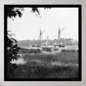 Gunboat Mendota at Deep Bottom, VA 1864 posters