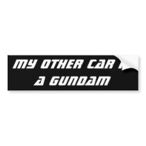 Gundam Bumper Stickers