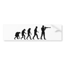gunner evolution bumper stickers