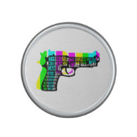 Guns and Candy Bluetooth Speaker