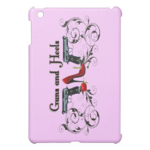 Guns and Heels iPad Case Cover For The iPad Mini