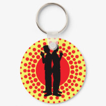 Guns At Sundown keychains