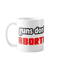 Guns Don’t Kill People Coffee Mugs