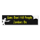 Guns Don't Kill Bumper Sticker